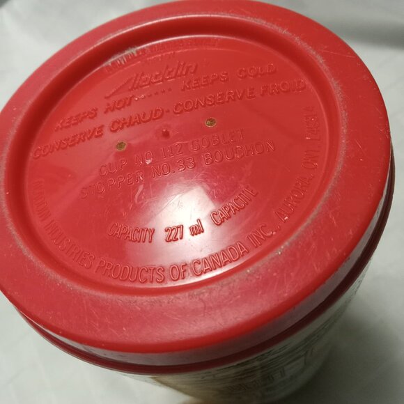 Vintage Walt Disney Express Childs Lunch Thermos Train Aladdin Bottle - NO CUP - Picture 6 of 6